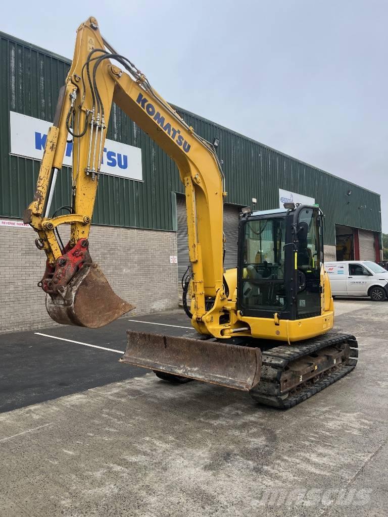 Komatsu PC80MR-5E0 Mini pelle 7t-12t