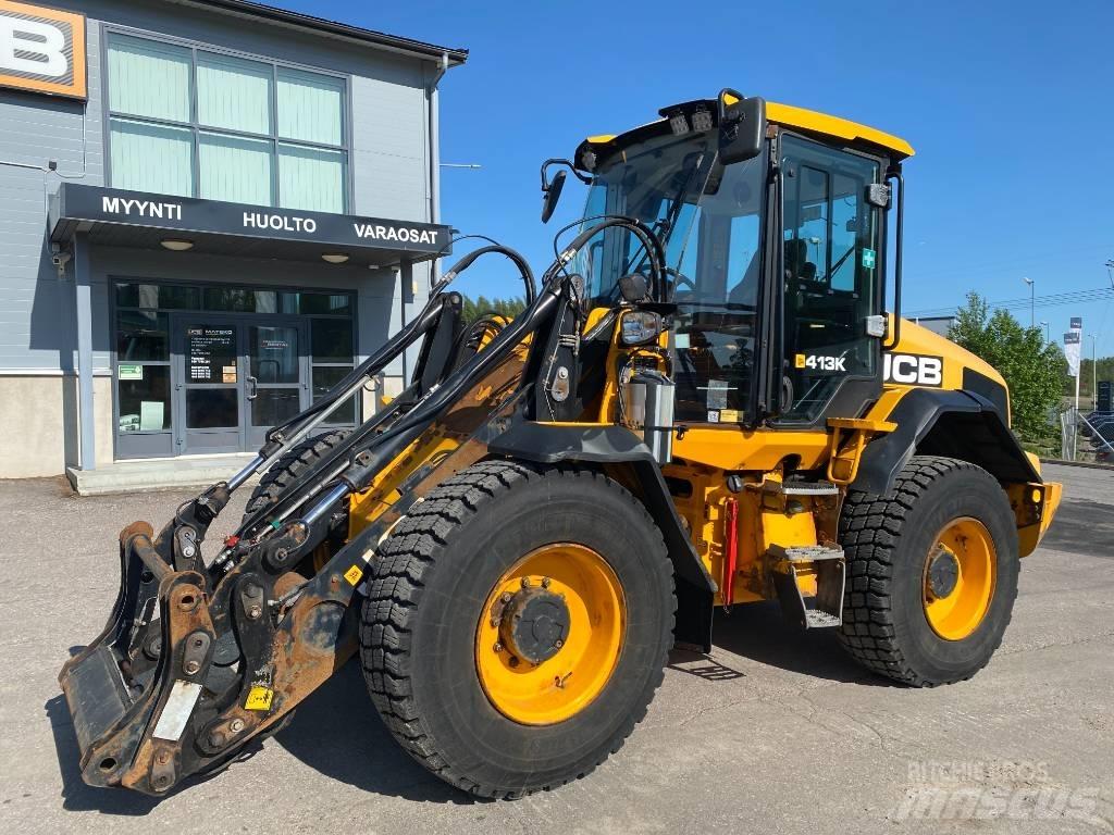 JCB 413 K T4F Chargeuse sur pneus