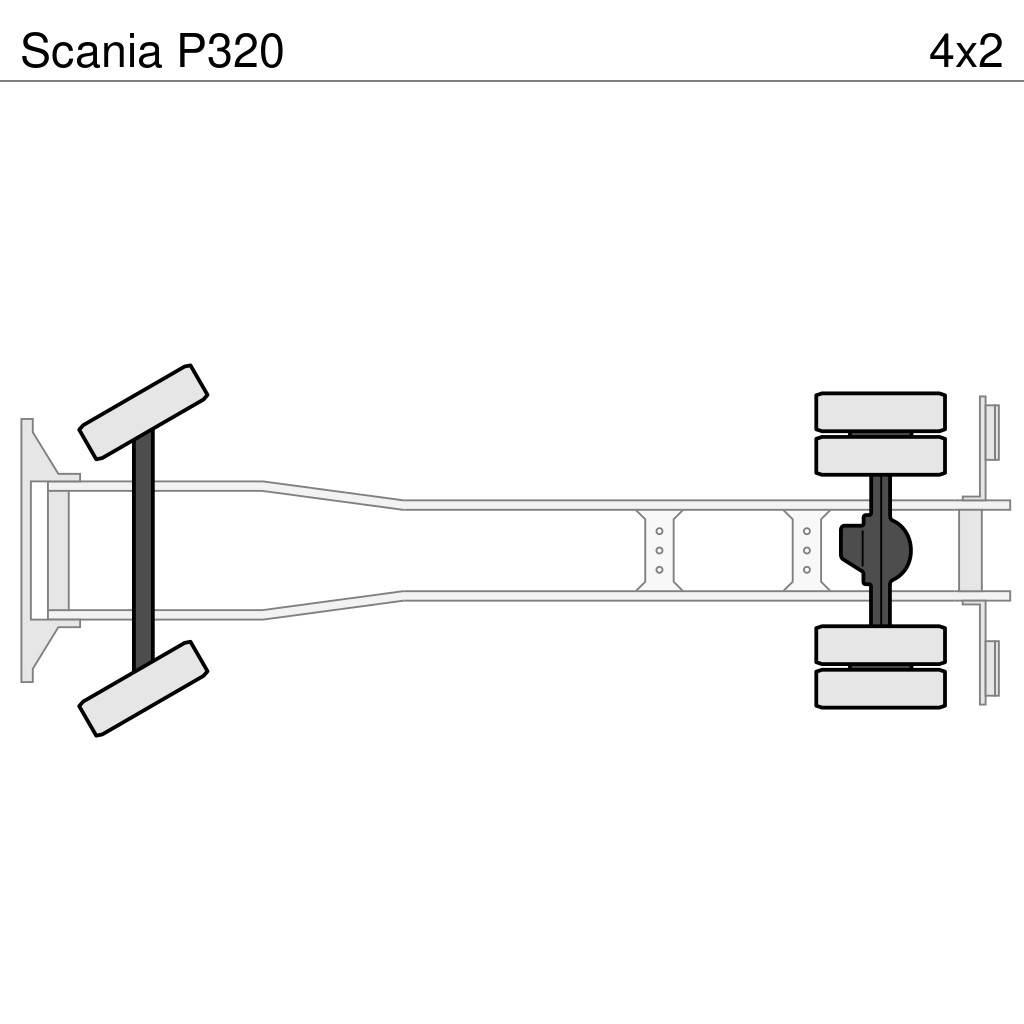 Scania P320 Camion multibenne