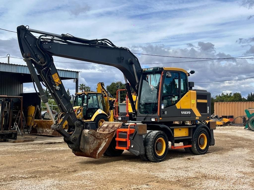 Volvo EW 160 E Pelle sur pneus