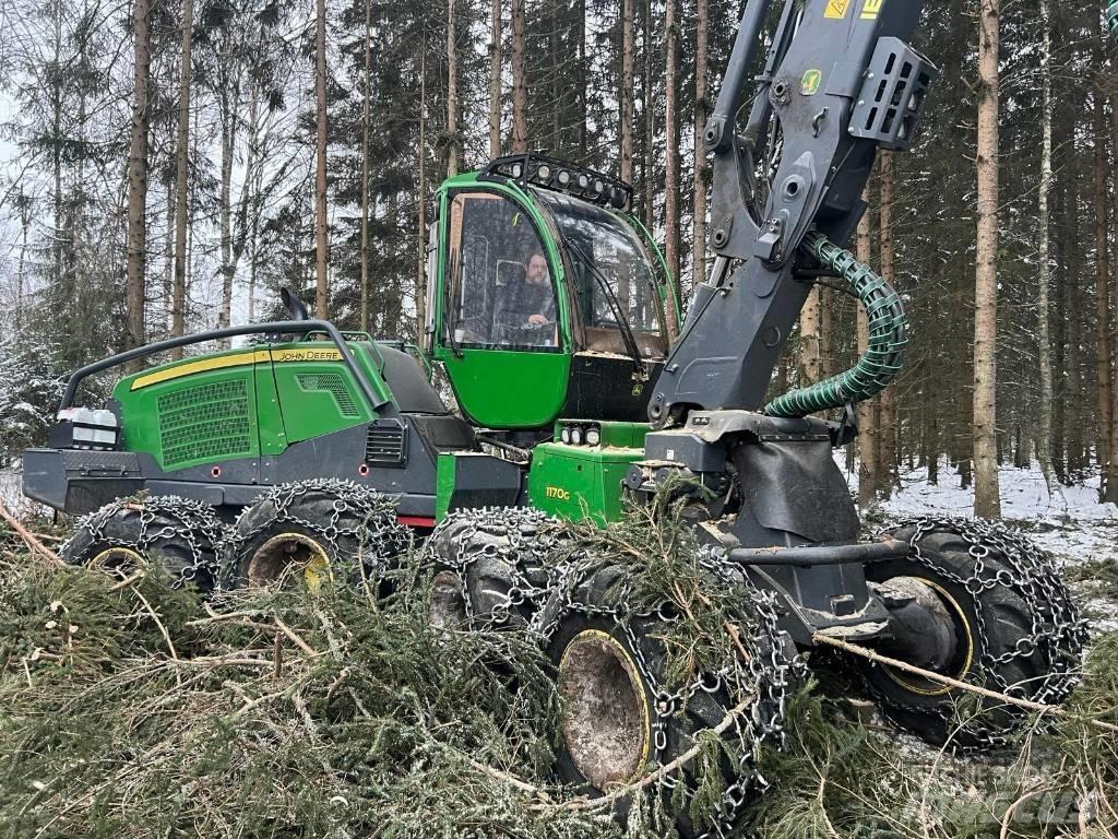 John Deere 1170G Abatteuse