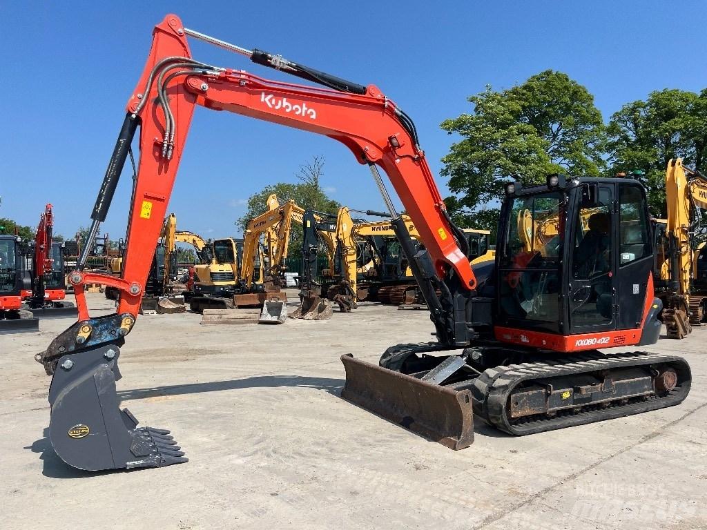 Kubota KX 080-4 Mini pelle 7t-12t