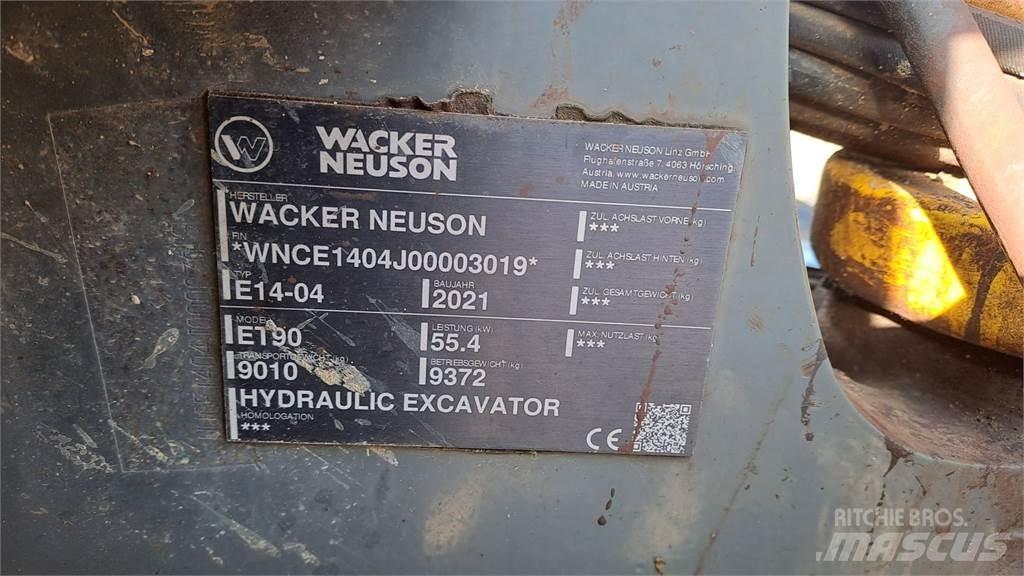Wacker Neuson ET90 Pelle sur chenilles