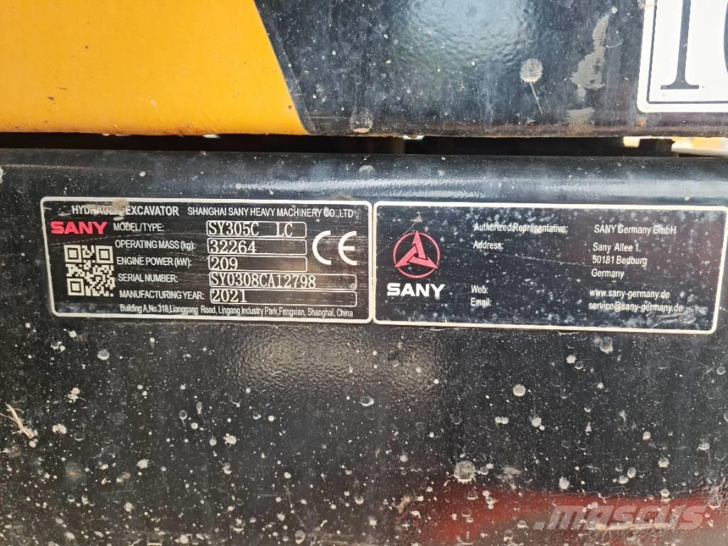 Sany SY 305 CLC Pelle de démolition