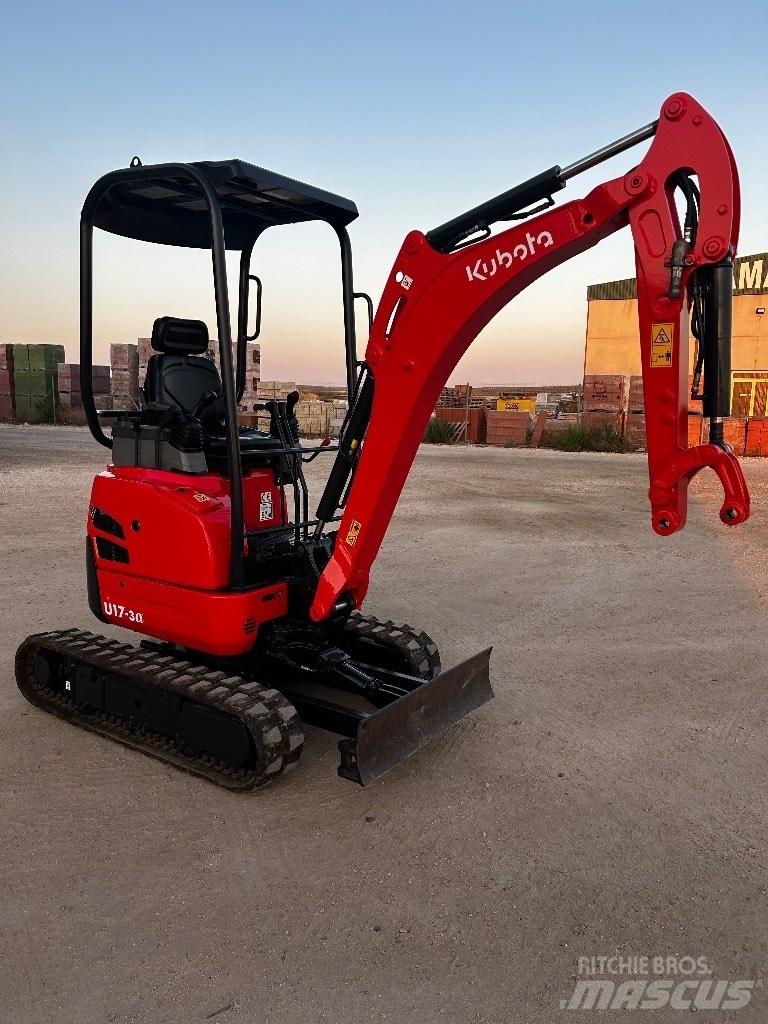 Kubota U 17-3 Mini pelle < 7t