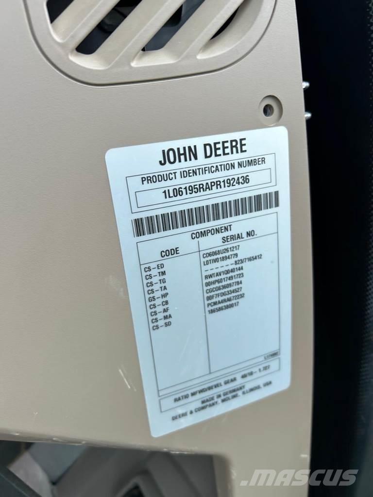 John Deere 6R 195 Tracteur