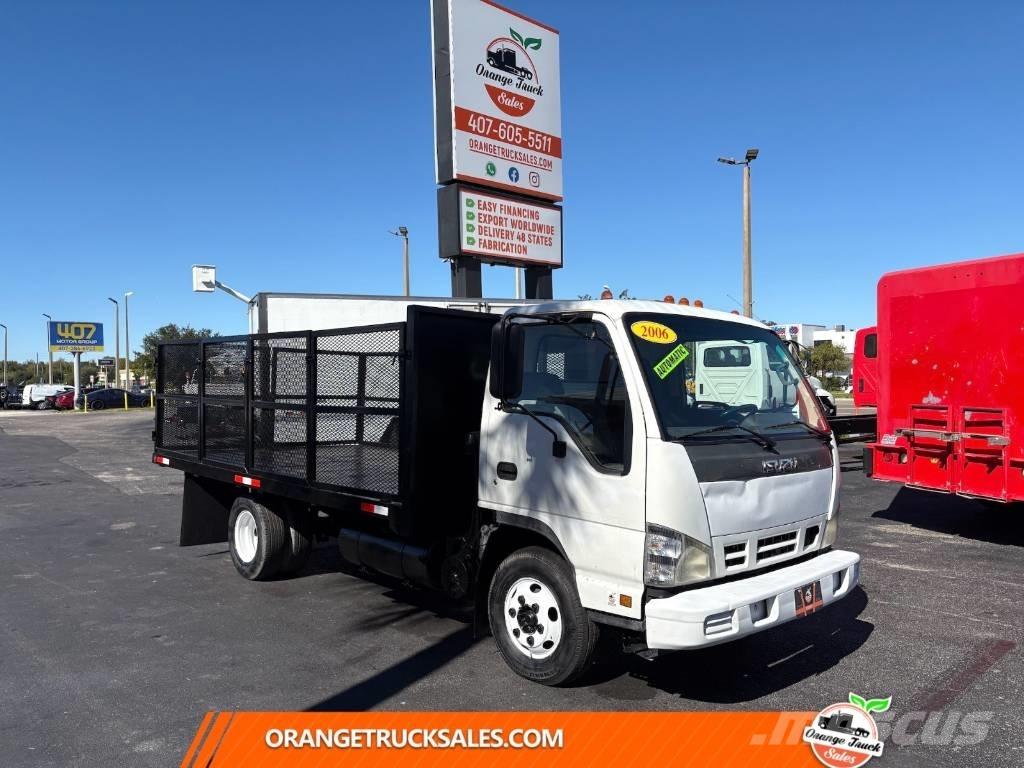 Isuzu NPR Camion plateau