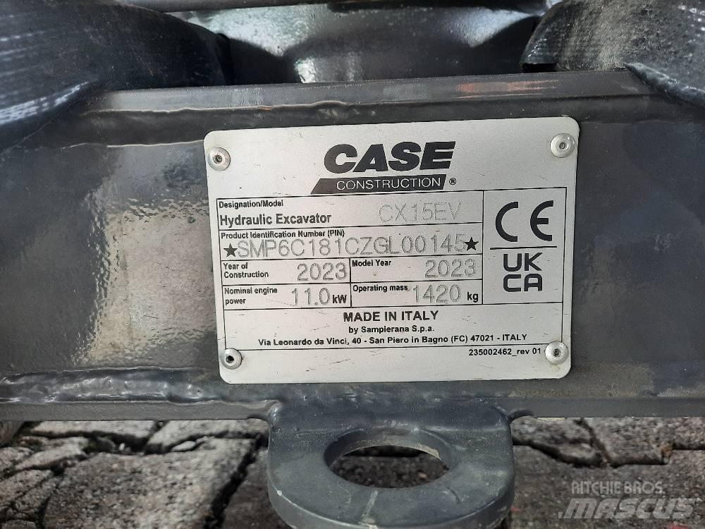 CASE CX 15 EV Mini pelle < 7t