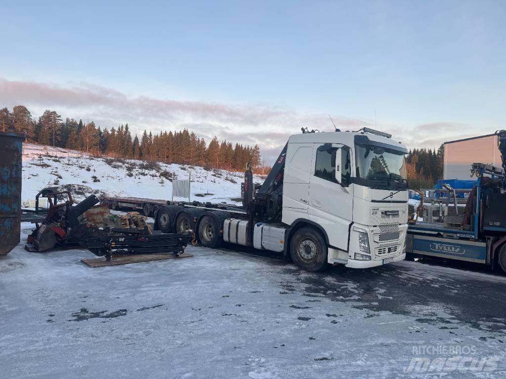 Volvo Kran & krokbil Camion ampliroll