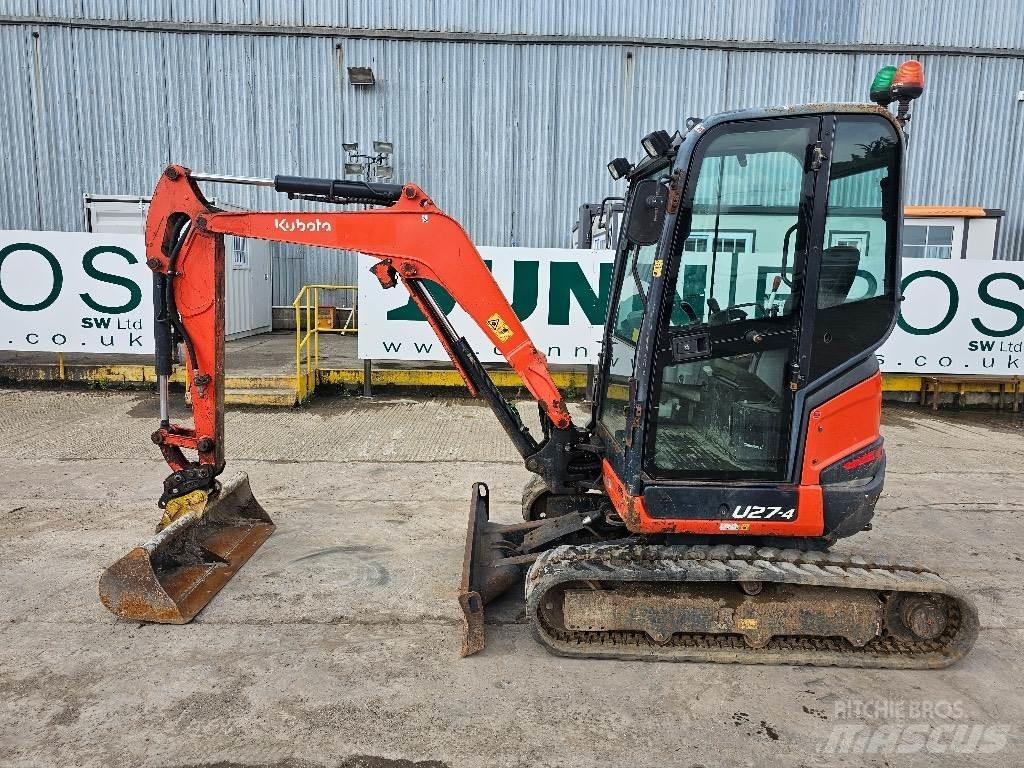 Kubota U 27-4 Mini pelle < 7t