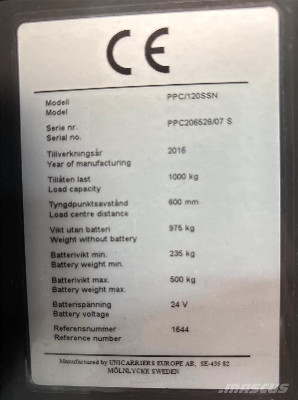 Atlet PPC120 Préparateur de commande au sol