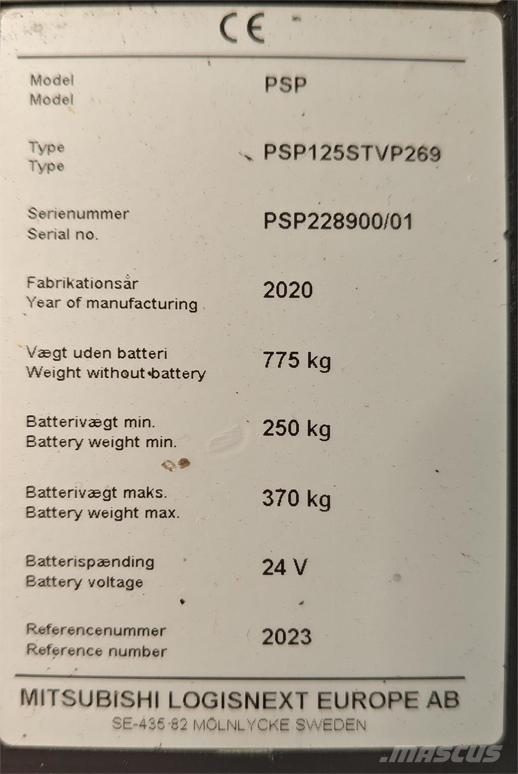 Atlet PSP125 Gerbeurs Automoteurs