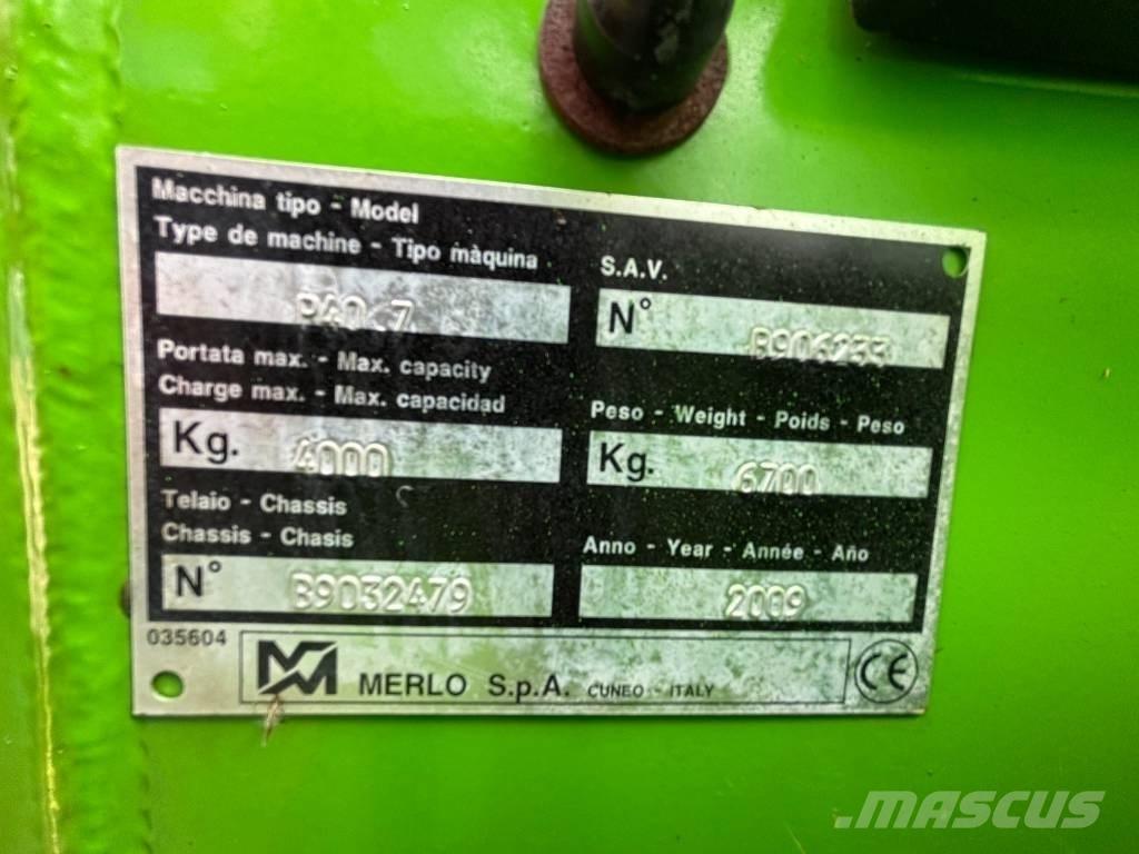 Merlo P 40.7 Télescopique agricole