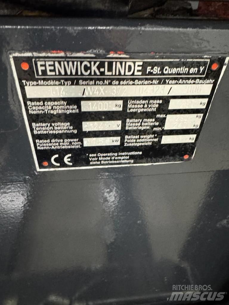 Linde 10848 L14 Autres Chariots élévateurs