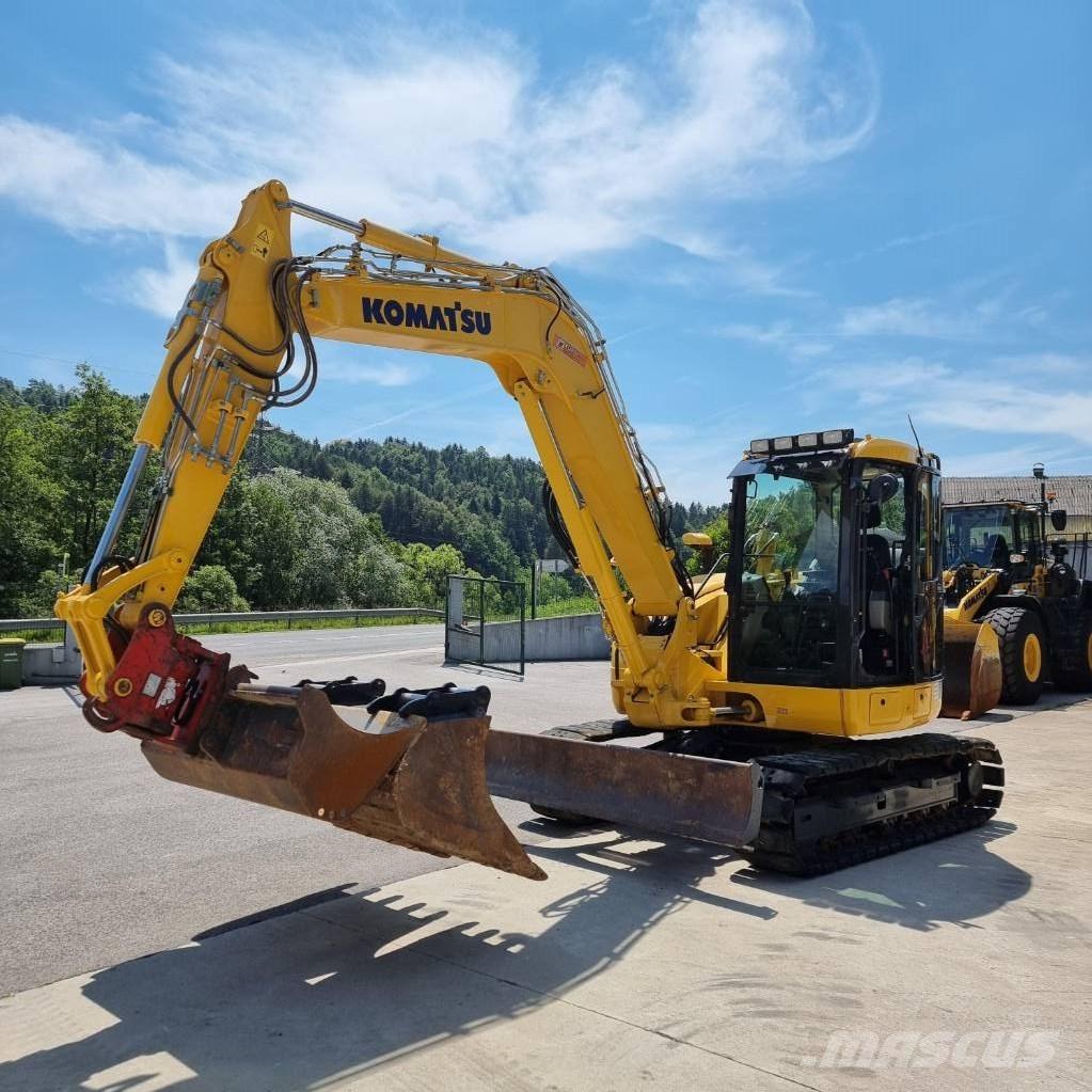 Komatsu PC 88 MR-10 Mini pelle 7t-12t