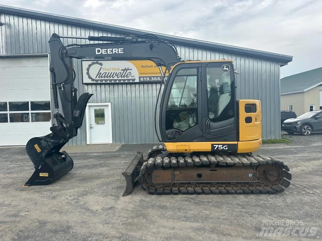 John Deere 75G Pelle sur chenilles
