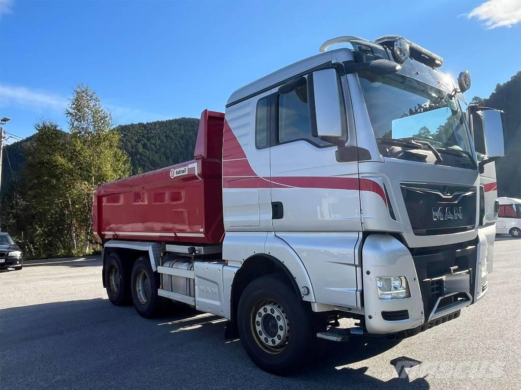 MAN TGX 26.580  6x4 Camion benne