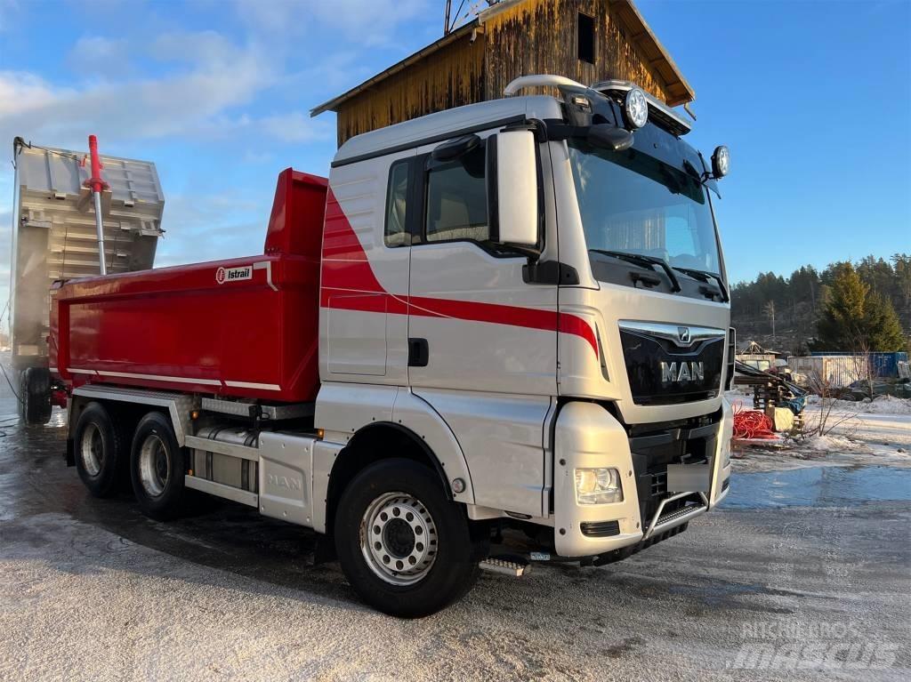 MAN TGX 26.580  6x4 Camion benne