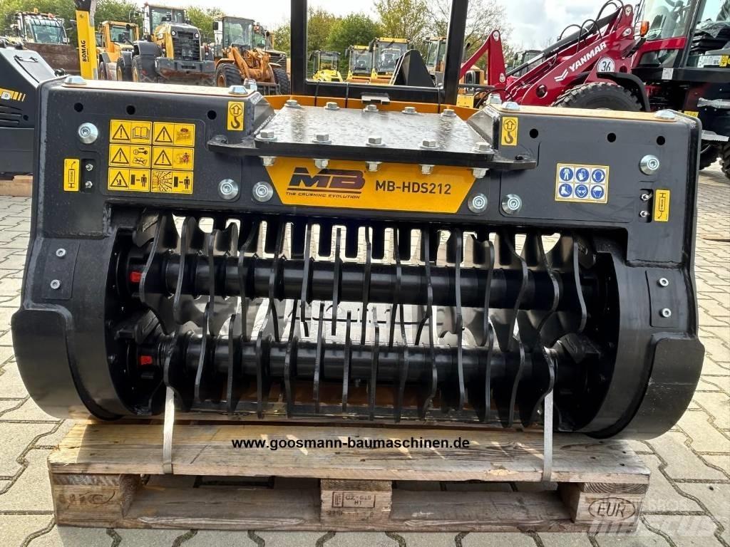 MB Crusher HDS 212 Godets cribleurs