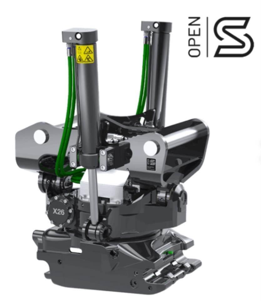  Øvrige Tiltrotator Attache rapide pour godet