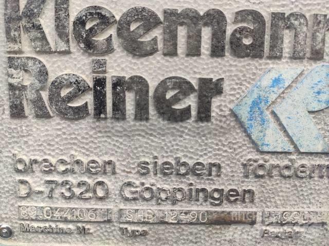 Kleemann SHB 12-90 Broyeur, concasseur