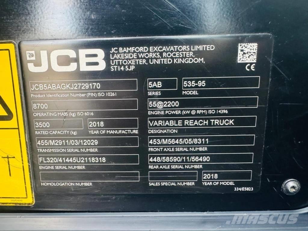 JCB 535-95 Chariot télescopique