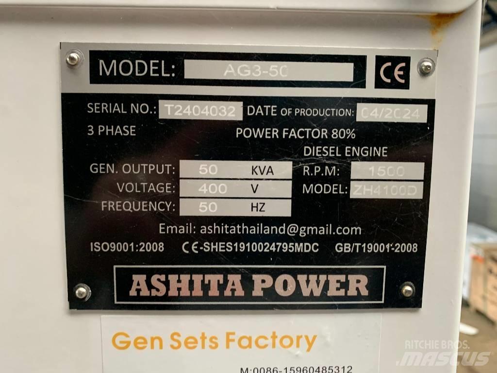 Ashita AG3-50 Générateurs diesel