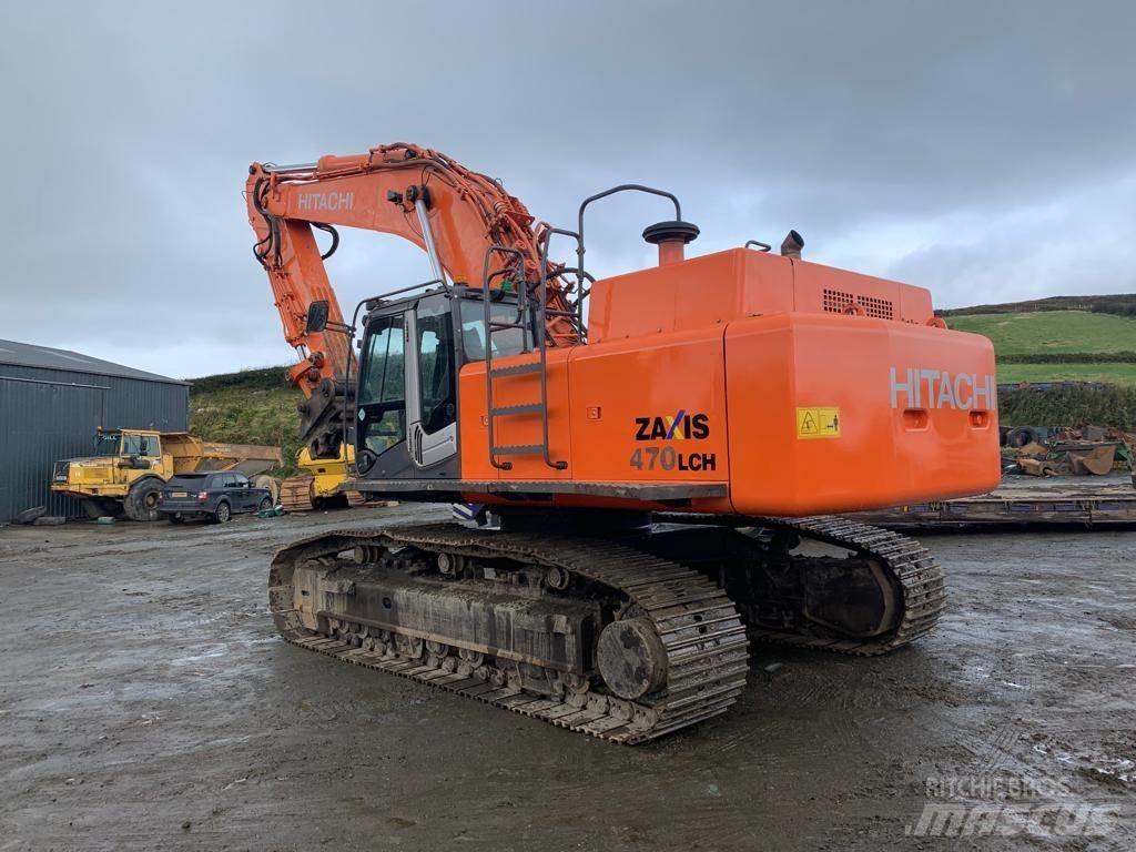  zaxis ZX470LCH-3 Pelle sur chenilles