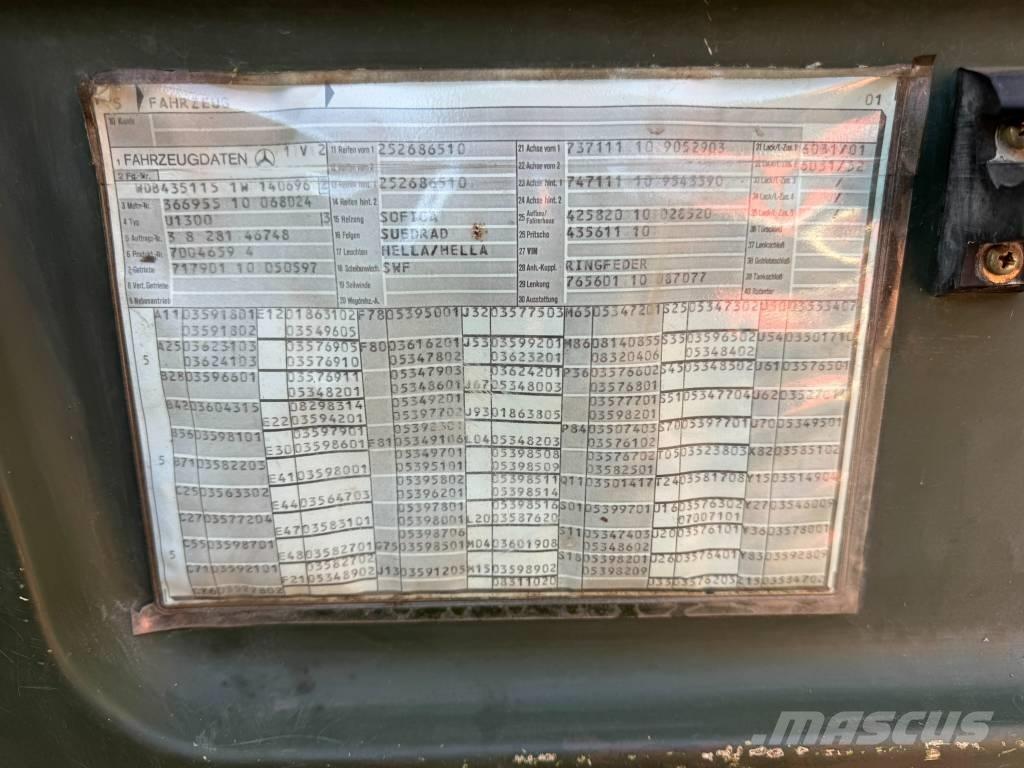 Unimog U1300 Autre camion