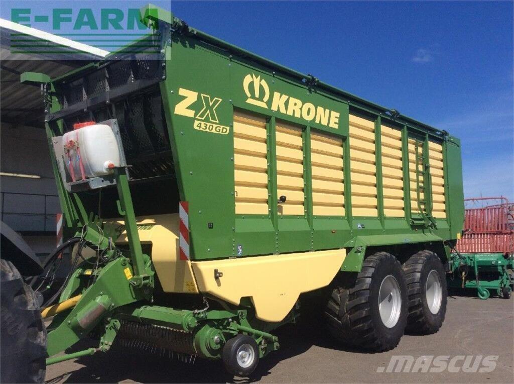 Krone zx 430 gd Transbordeur