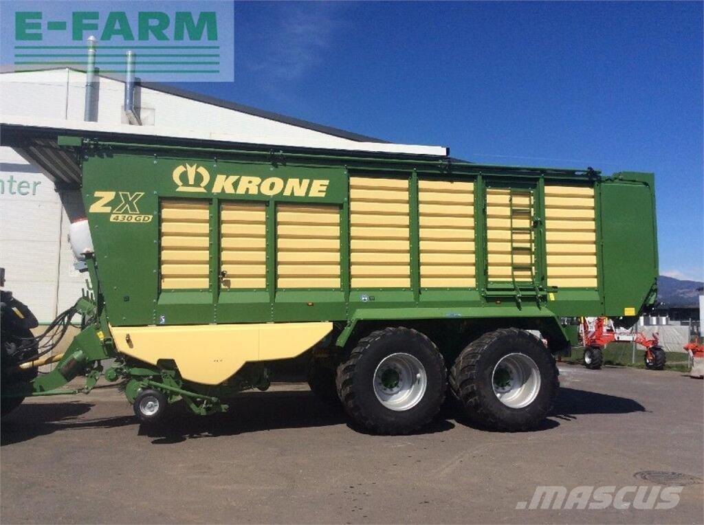 Krone zx 430 gd Transbordeur