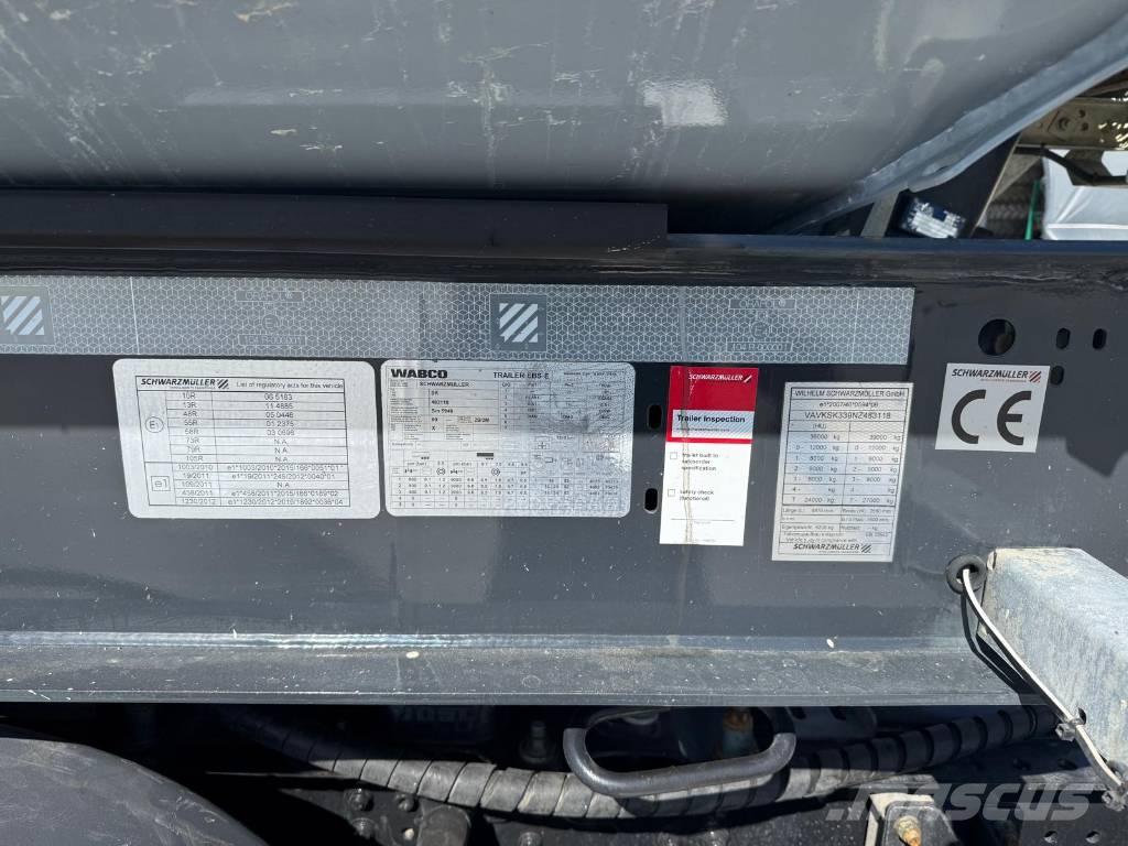 Schwarzmüller SK Remorque benne