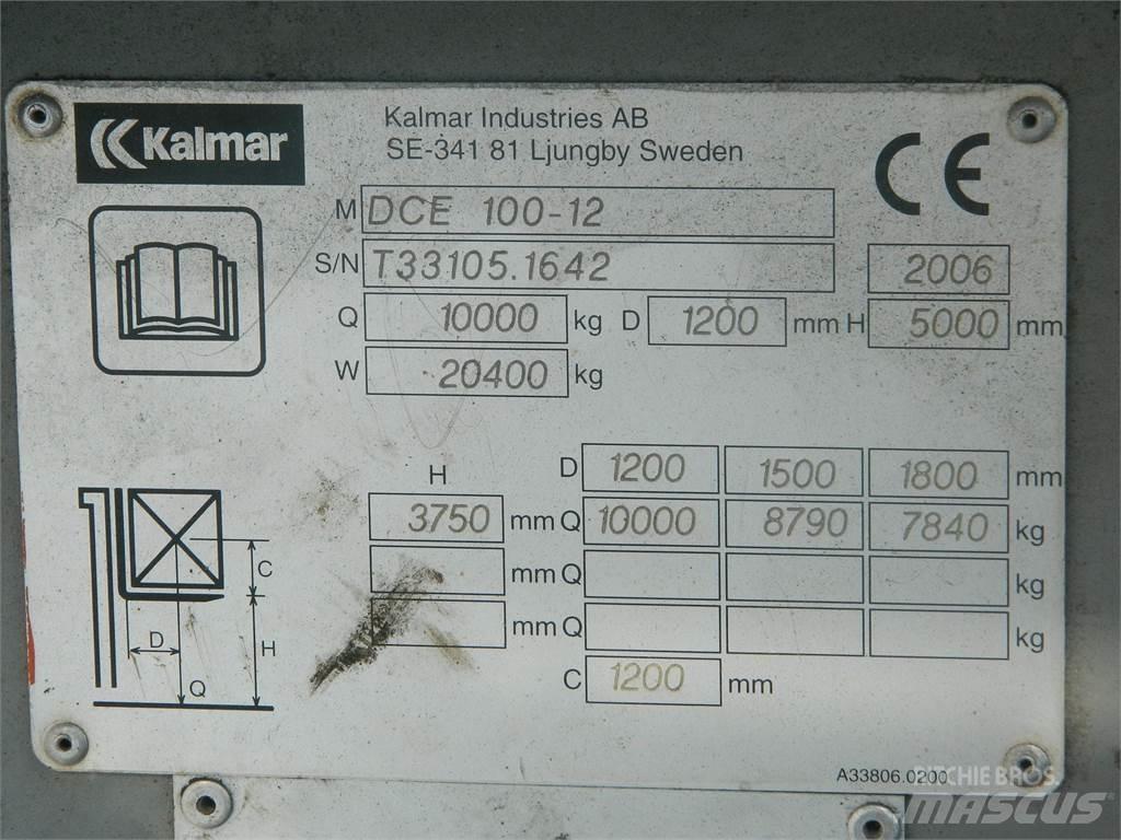 Kalmar DCE100 12 Chariots diesel