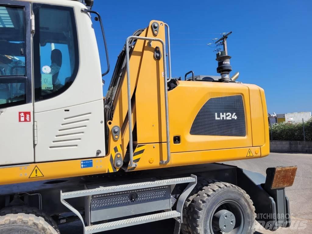 Liebherr LH 24 Pelle sur pneus