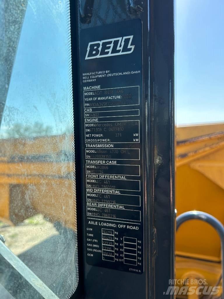 Bell B45E Tombereau articulé