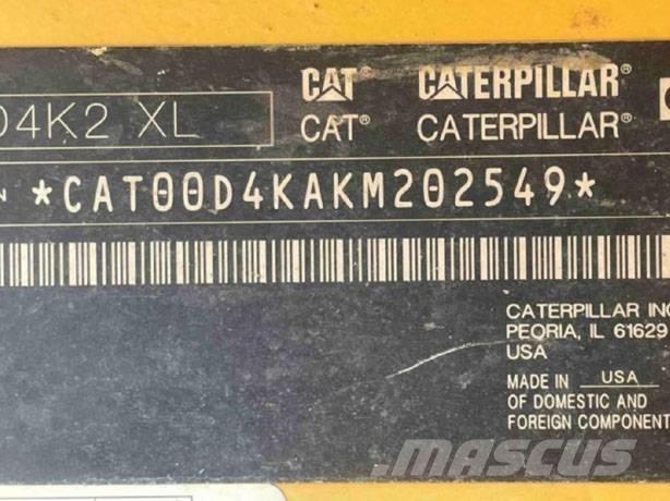 CAT D 4 K 2 XL Bouteurs sur chenilles