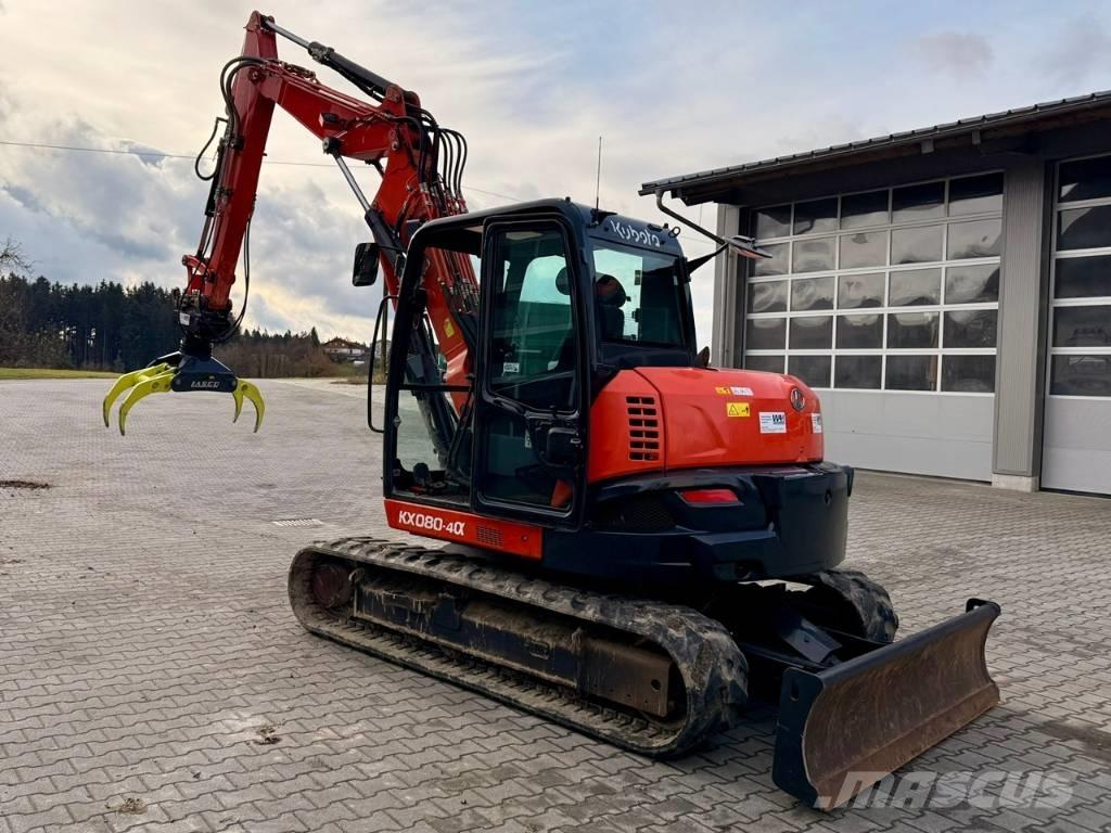 Kubota KX 080-4 Mini pelle 7t-12t