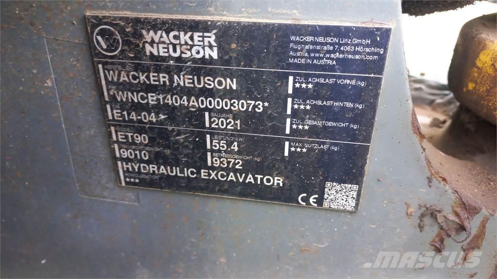 Wacker Neuson ET90 Pelle sur chenilles