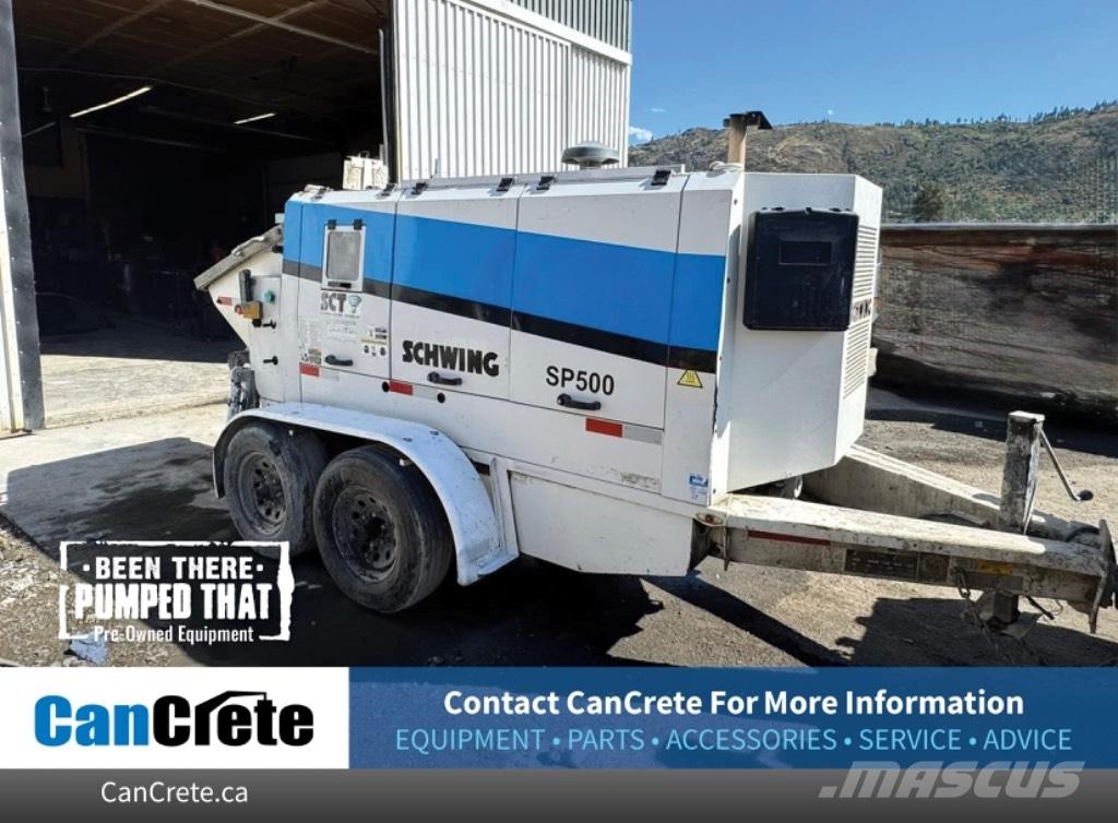 Schwing SP500 (#1049) Pompe à béton