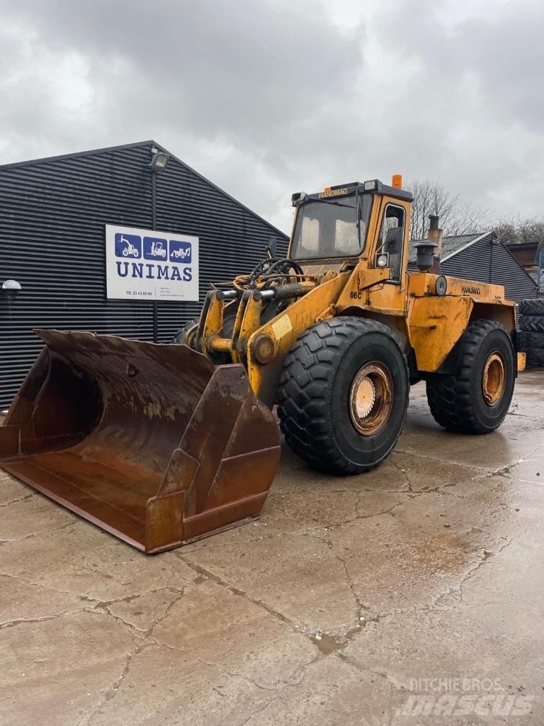 Hanomag 66c Chargeuse sur pneus