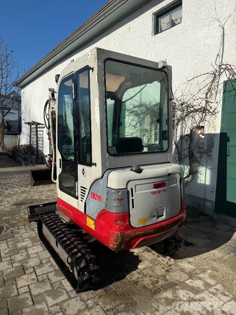 Takeuchi TB 219 Mini pelle < 7t