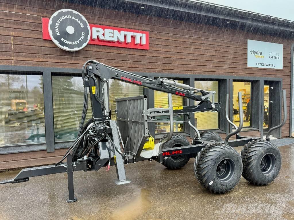 Palms 6S 2.54 Remorque forestière avec grue