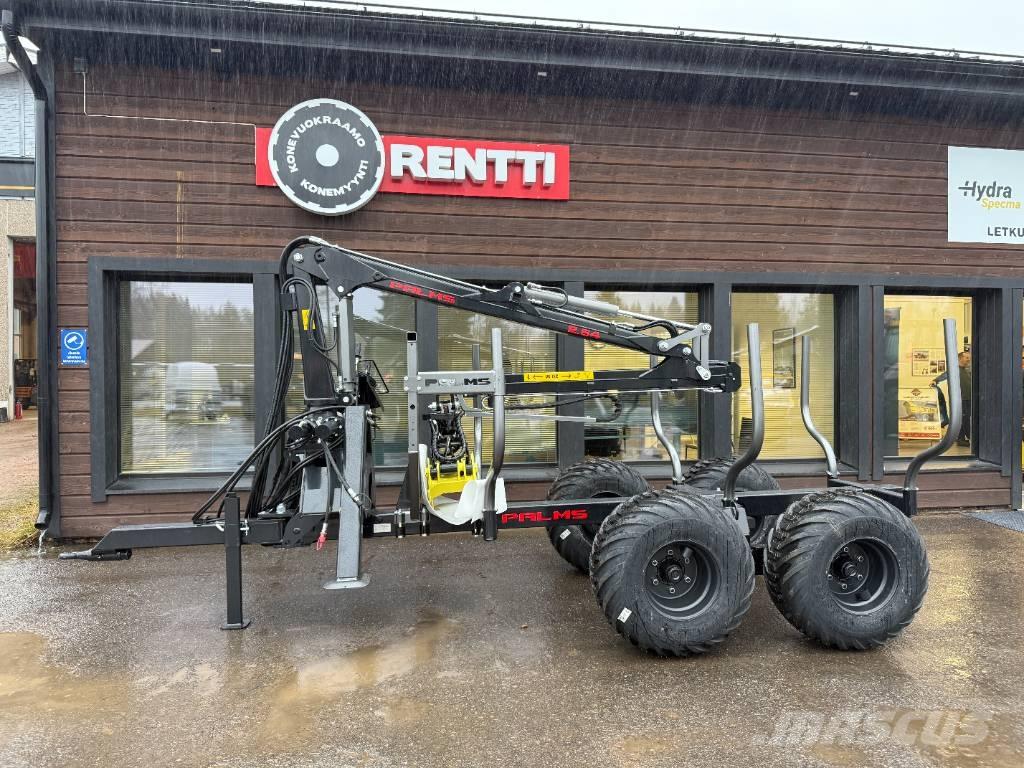 Palms 6S 2.54 Remorque forestière avec grue