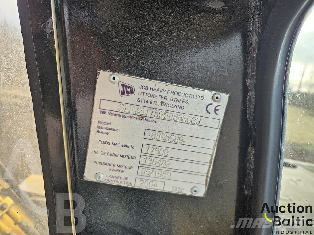 JCB JS 175 W Pelle sur pneus