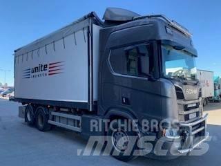 Scania R580 Flisbil Camion pour copeaux de bois