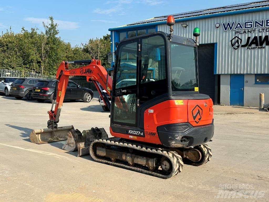 Kubota KX027-4 Mini pelle < 7t