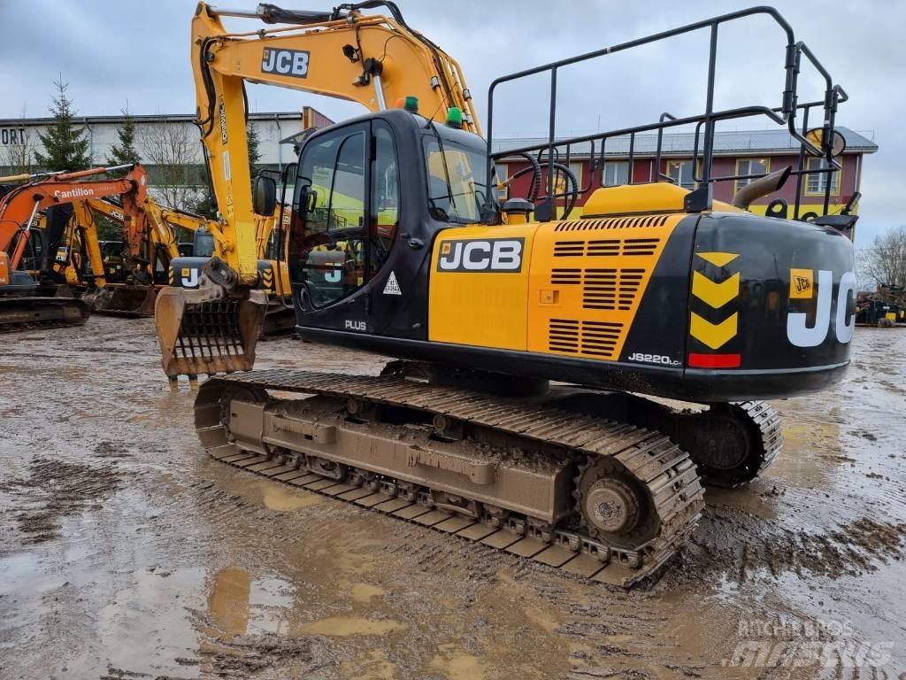 JCB JS 220LC Plus Pelle sur chenilles