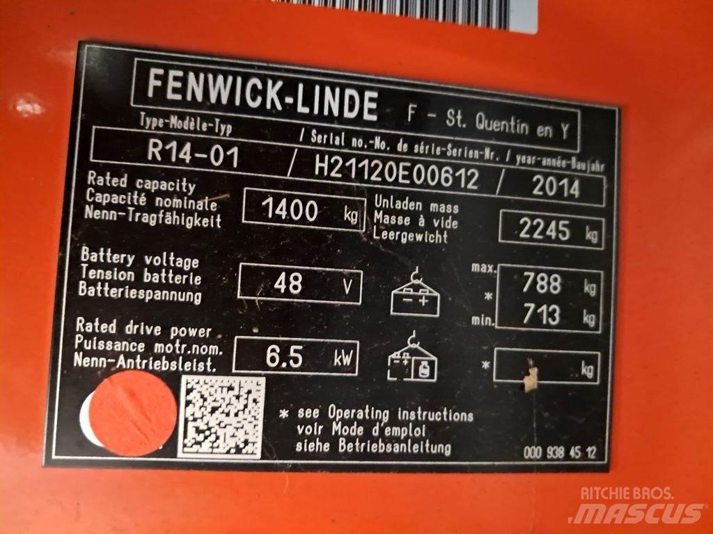 Linde R14-01 Chariot à mât rétractable