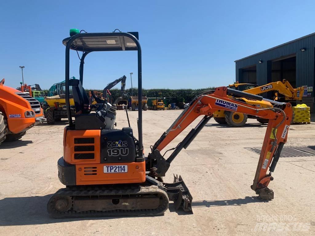 Hitachi ZX 19 U-5 Mini pelle < 7t