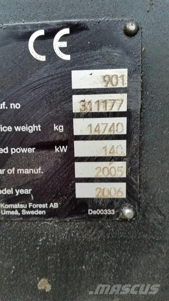 Valmet 901 Abatteuse